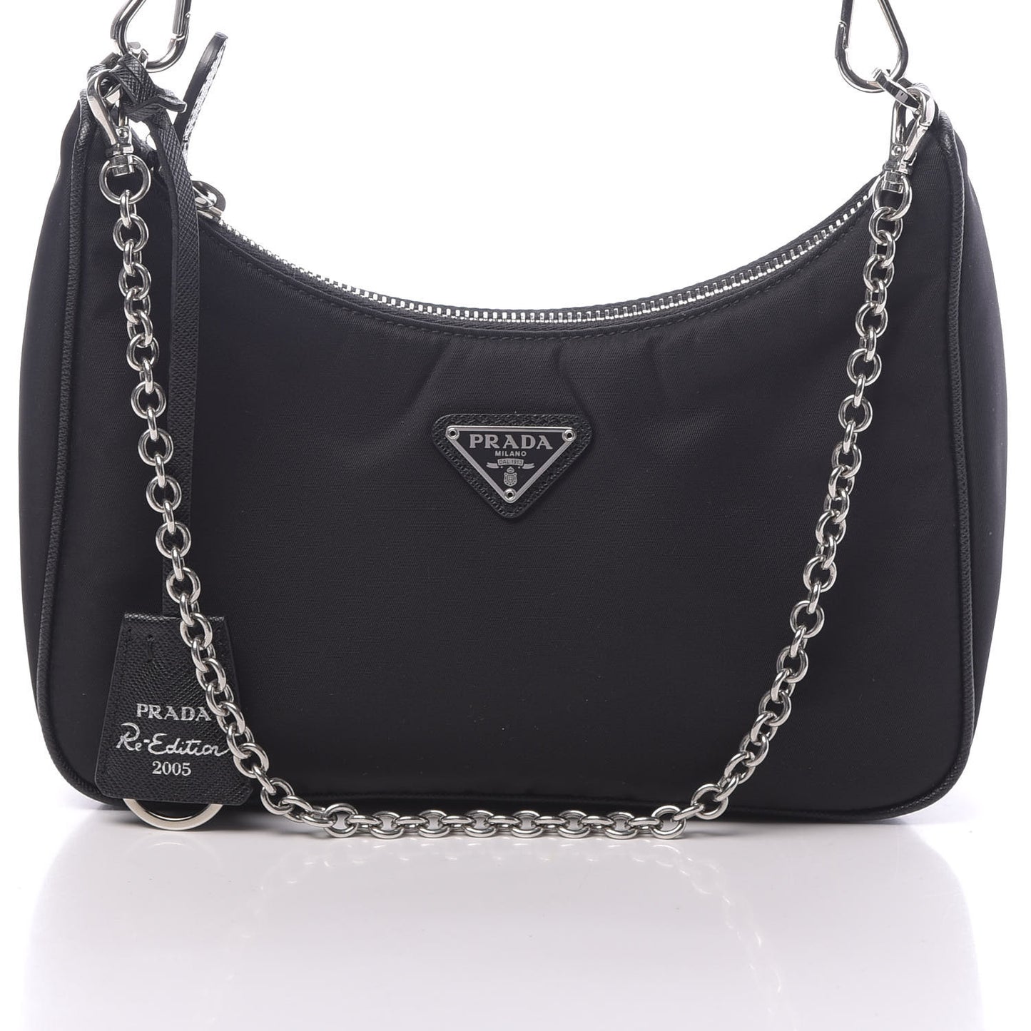 Nylon Re-Edition 2005 Shoulder Bag Black