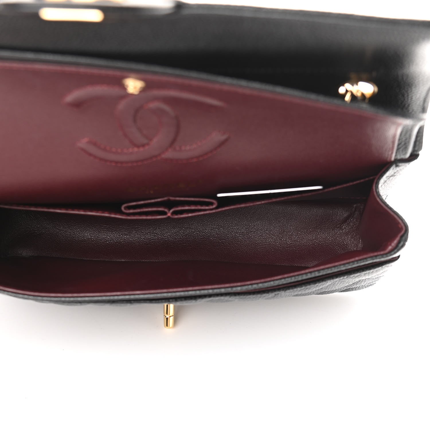 Chanel Caviar Quilted Medium Double Flap Black 5 of 9