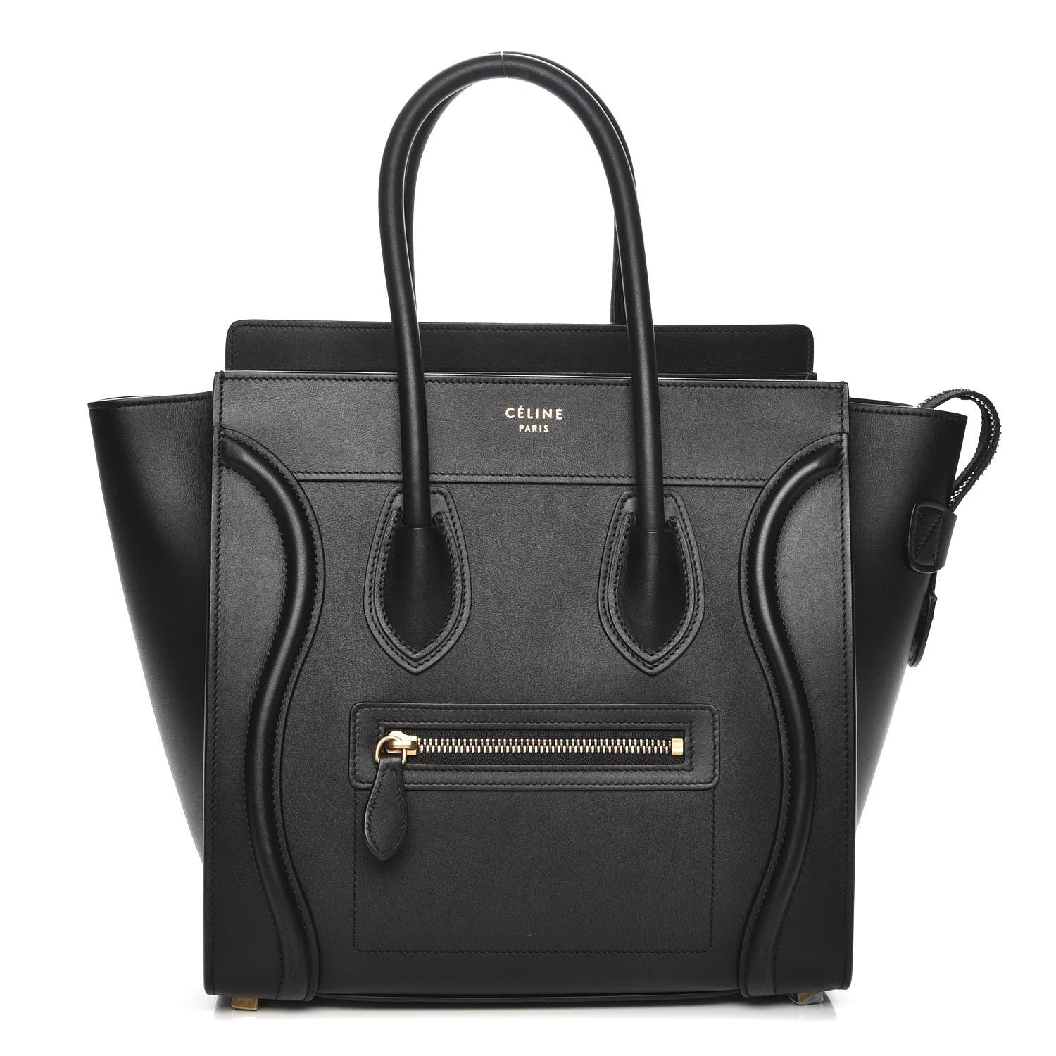 Celine Smooth Calfskin Micro Luggage Black 1 of 6