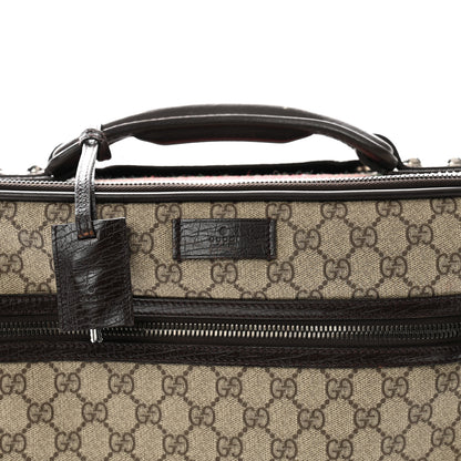 Gucci GG Plus Monogram Small Web Trolley Brown 7 of 13