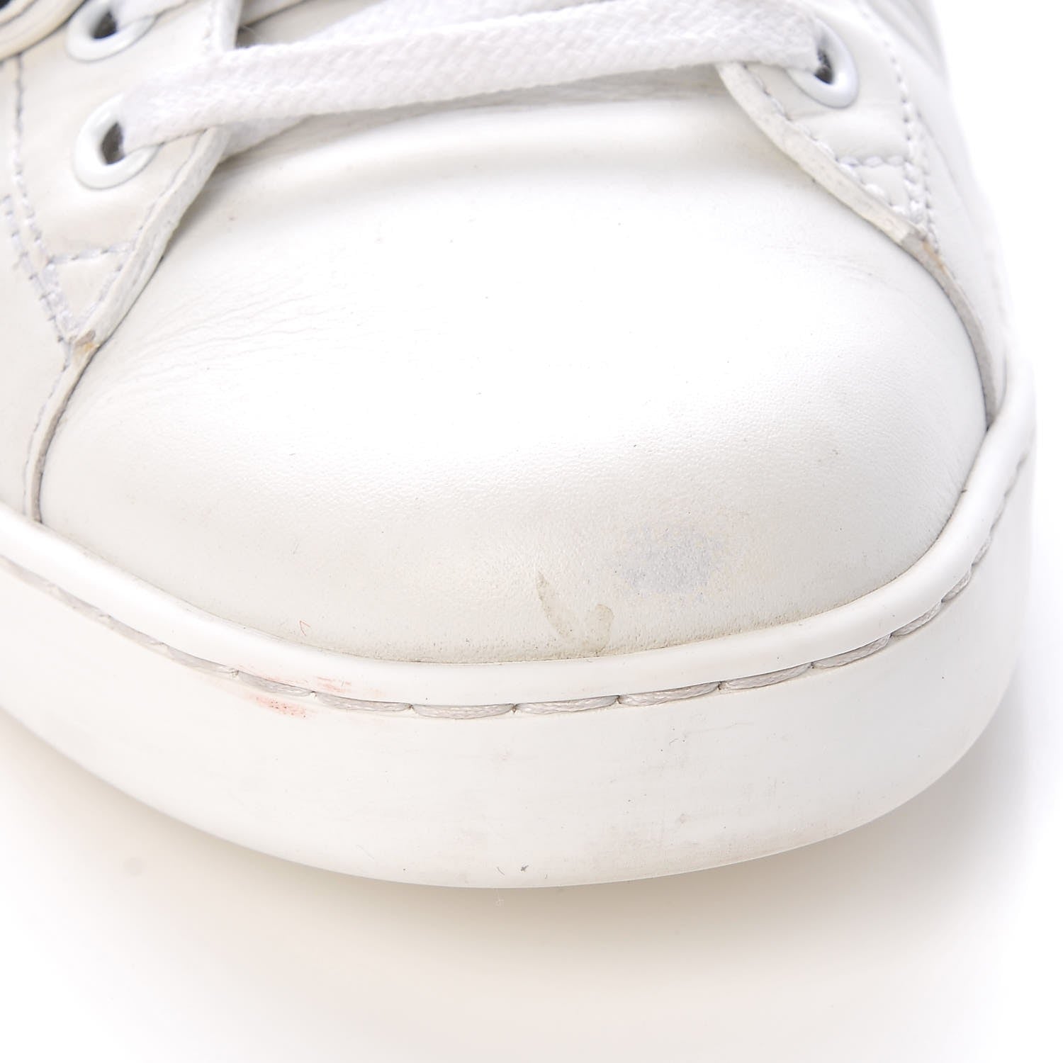 Gucci Calfskin Ayers Web UFO Dragon Embroidered Mens Ace Sneakers 9 White 13 of 13