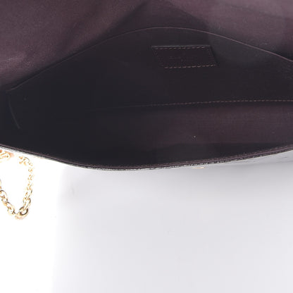 Louis Vuitton Vernis Pochette Felicie Chain Wallet Amarante 7 of 16