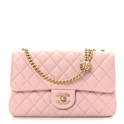 Chanel Lambskin Quilted Small Sweet Camellia Flap Light Pink 1 of 9
