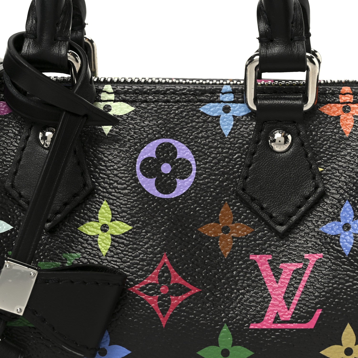 Louis Vuitton LV X TM Monogram Multicolor Nano Speedy Black 7 of 10