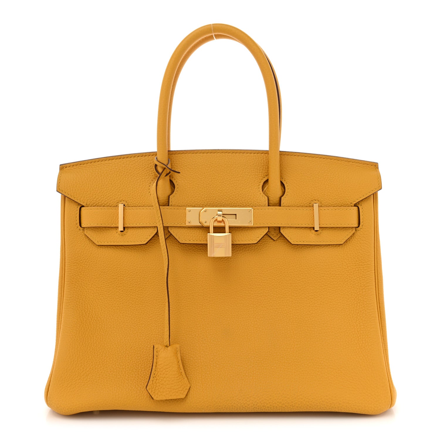 Hermes Togo Birkin 30 Jaune Ambre 1 of 15