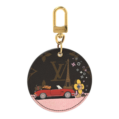 Louis Vuitton Monogram 2019 Christmas Animation Paris Bag Charm Key Ring 1 of 3