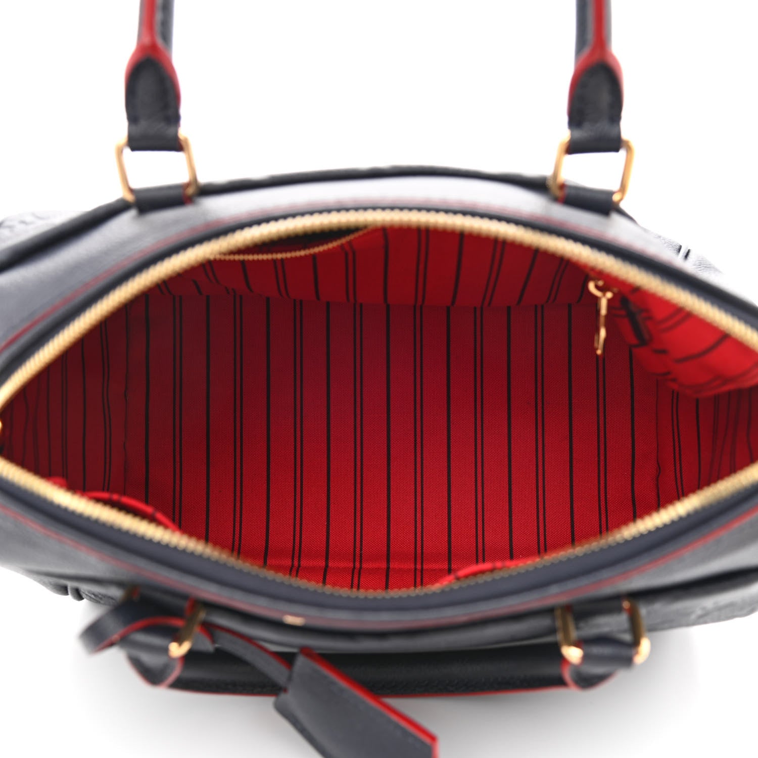 Louis Vuitton Empreinte Speedy Bandouliere 25 NM Marine Rouge 5 of 11