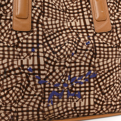 MCM Visetos Medium Liz Reversible Shopper Tote Cognac 9 of 25