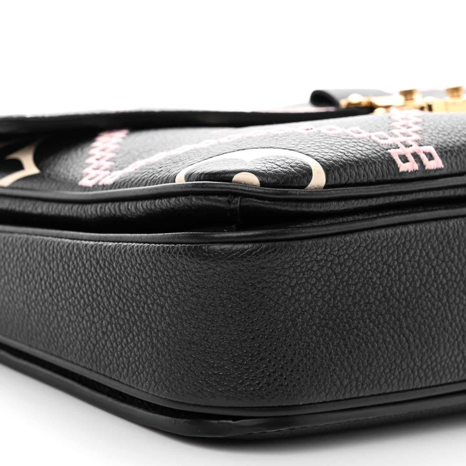Louis Vuitton Empreinte Monogram Giant Broderies Pochette Metis Black 8 of 10