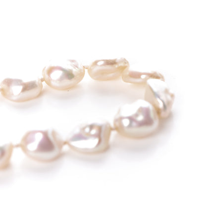 Tiffany 18K Yellow Gold Baroque Pearl Paloma Picasso Necklace 9 of 10