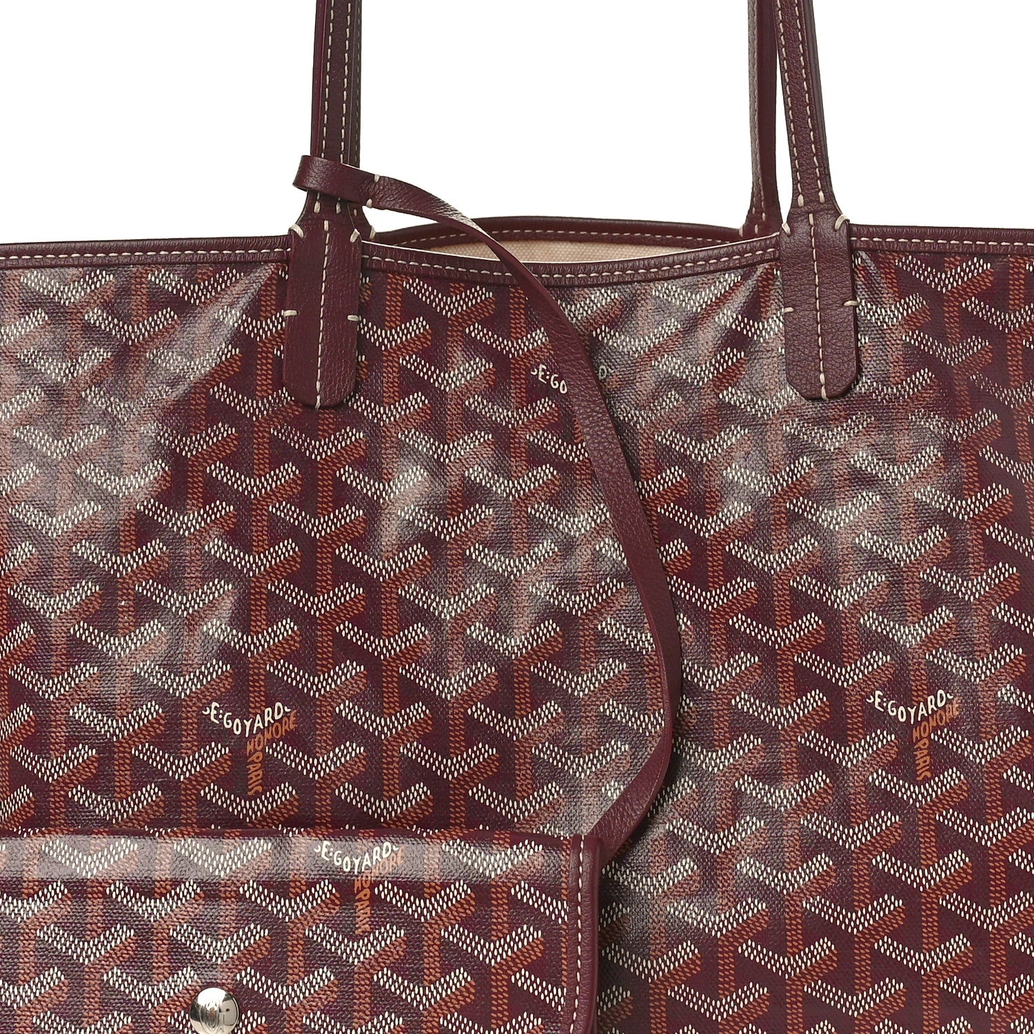 Goyard Goyardine Saint Louis PM Bordeaux 8 of 10
