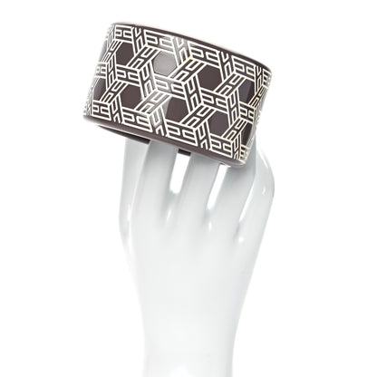 Hermes Lacquered Wood Printed Bracelet S 2 of 6