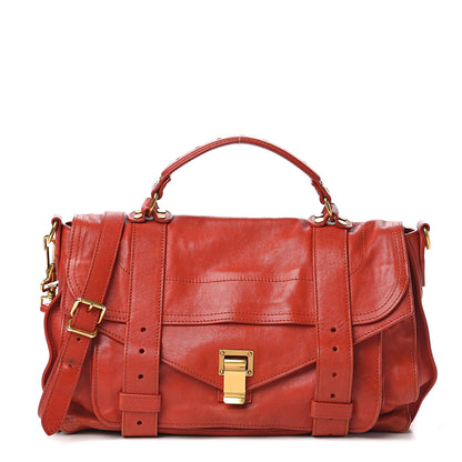 Proenza Schouler Lambskin Medium PS1 Satchel Paprika 1 of 14
