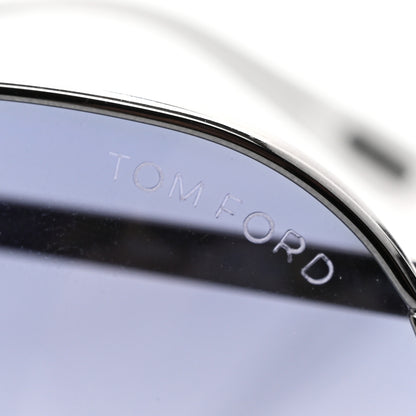 Tom Ford Metal Marko Aviator Sunglasses TF144 Gunmetal 7 of 8