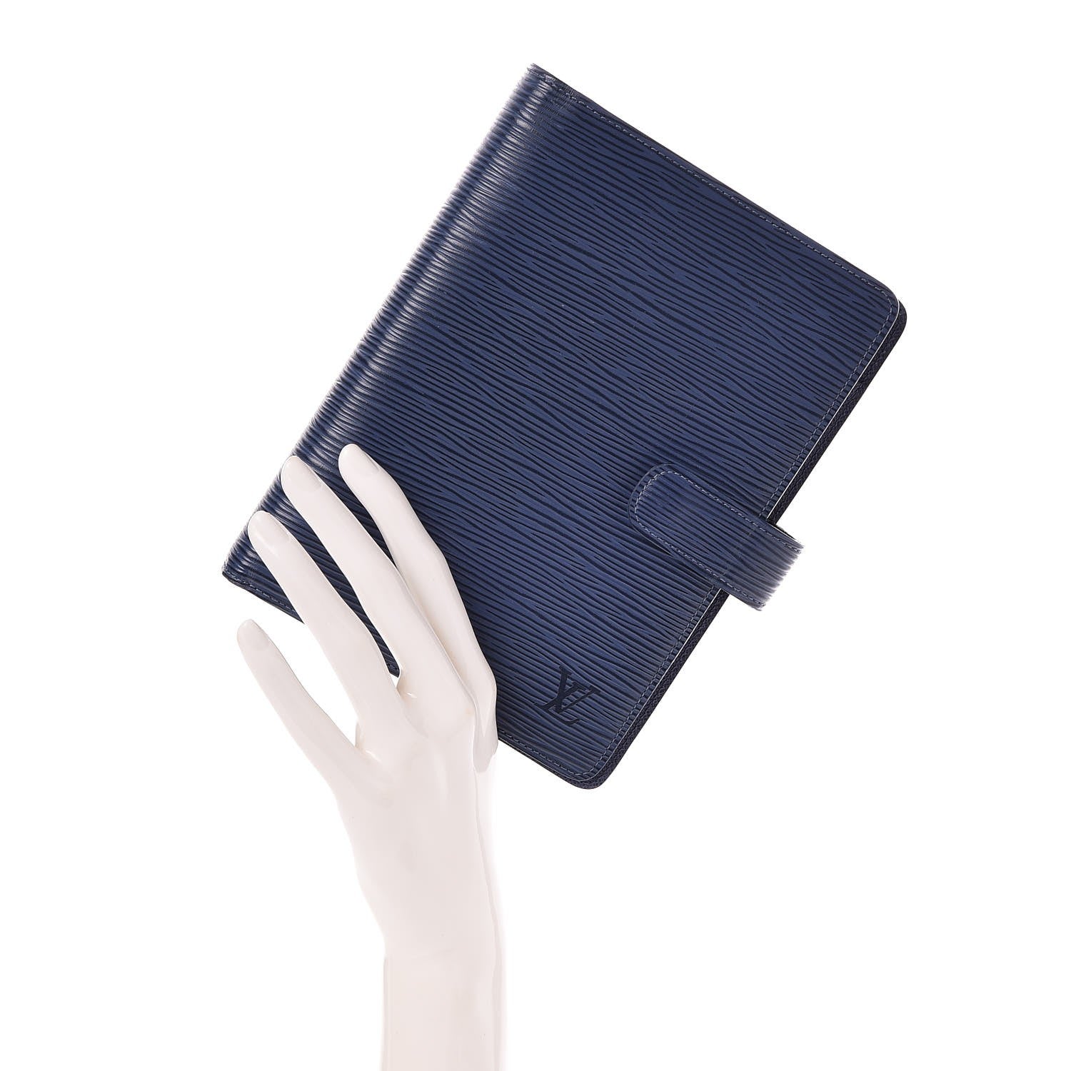 Louis Vuitton Epi Medium Ring Agenda Cover Myrtille 2 of 7