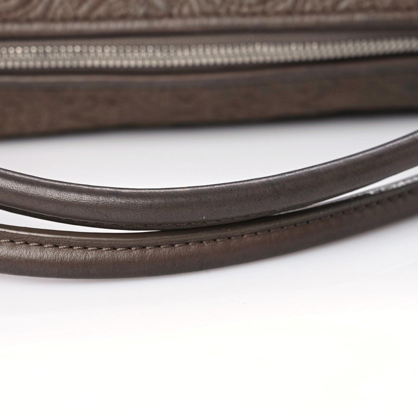 Monogram Lambskin Antheia IXIA MM Chocolate