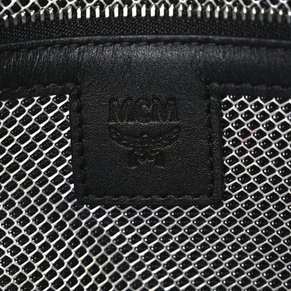 MCM Visetos Medium Stark Wristlet Pouch Black 5 of 9