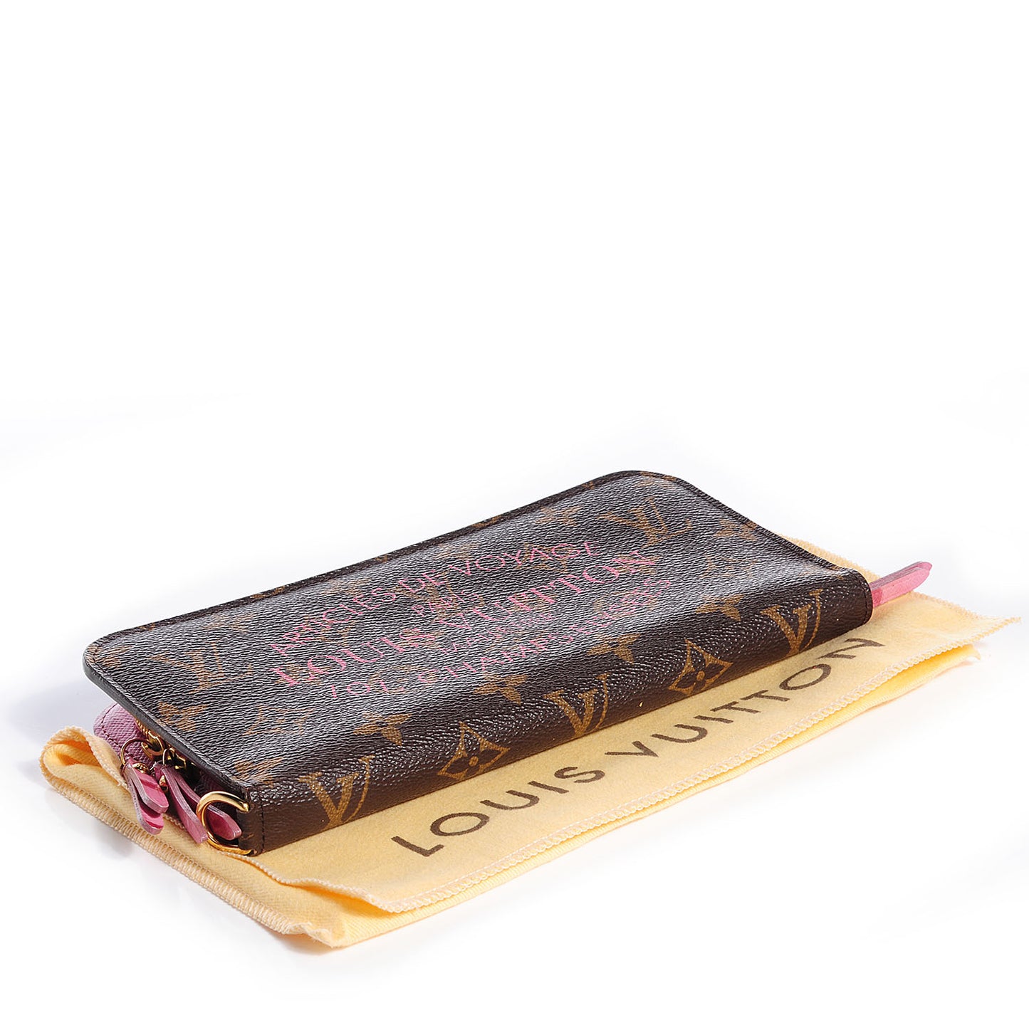 Monogram Articles de Voyage Ikat Insolite Wallet Rose Velours