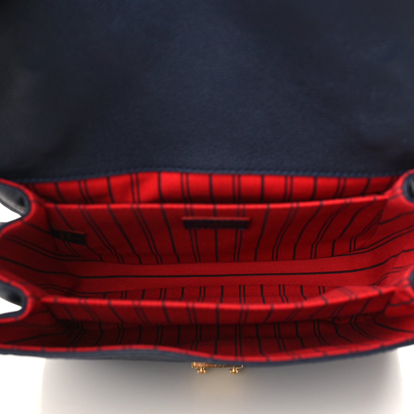 Empreinte Pochette Metis Marine Rouge