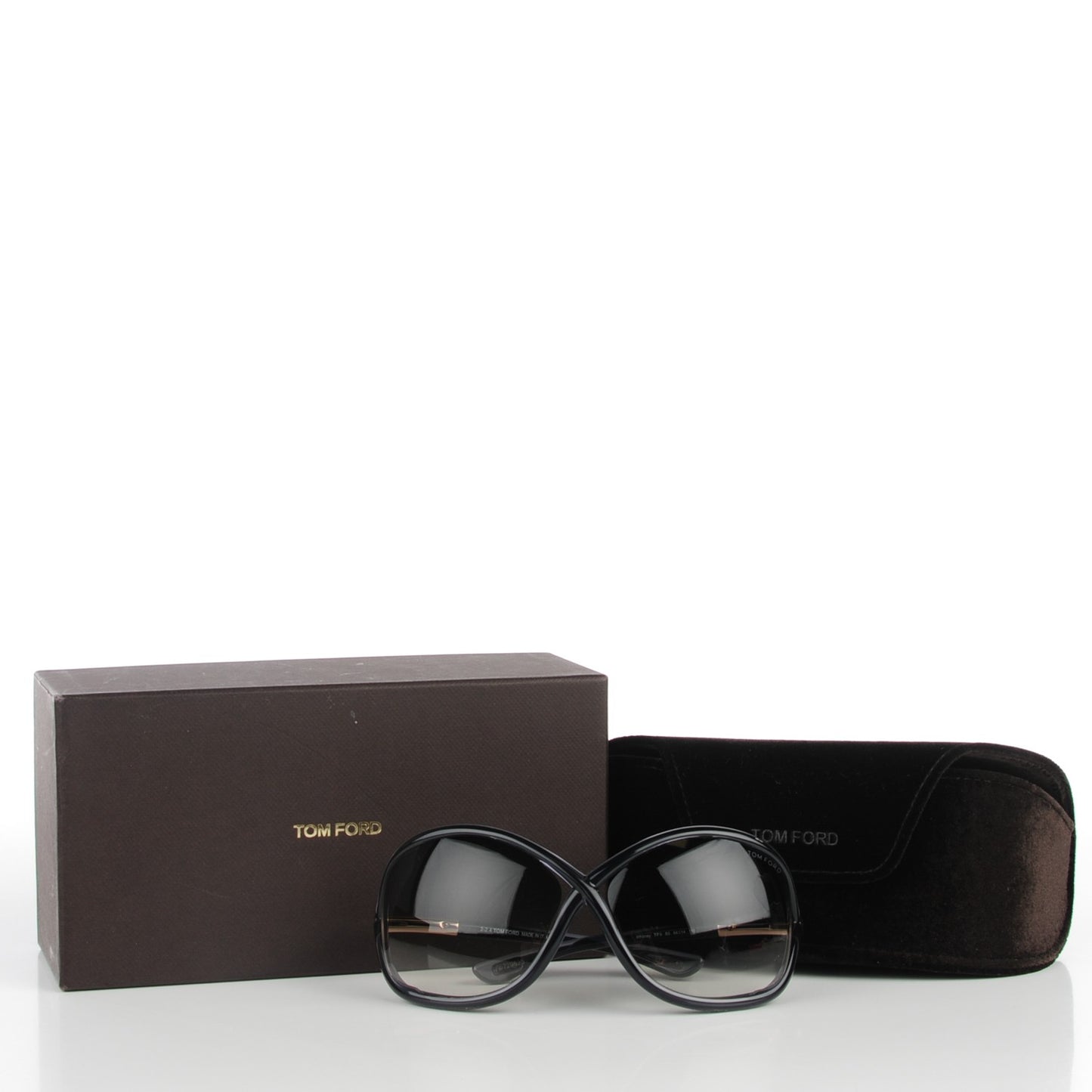 Acetate Whitney Crossover Sunglasses TF9 Dark Grey
