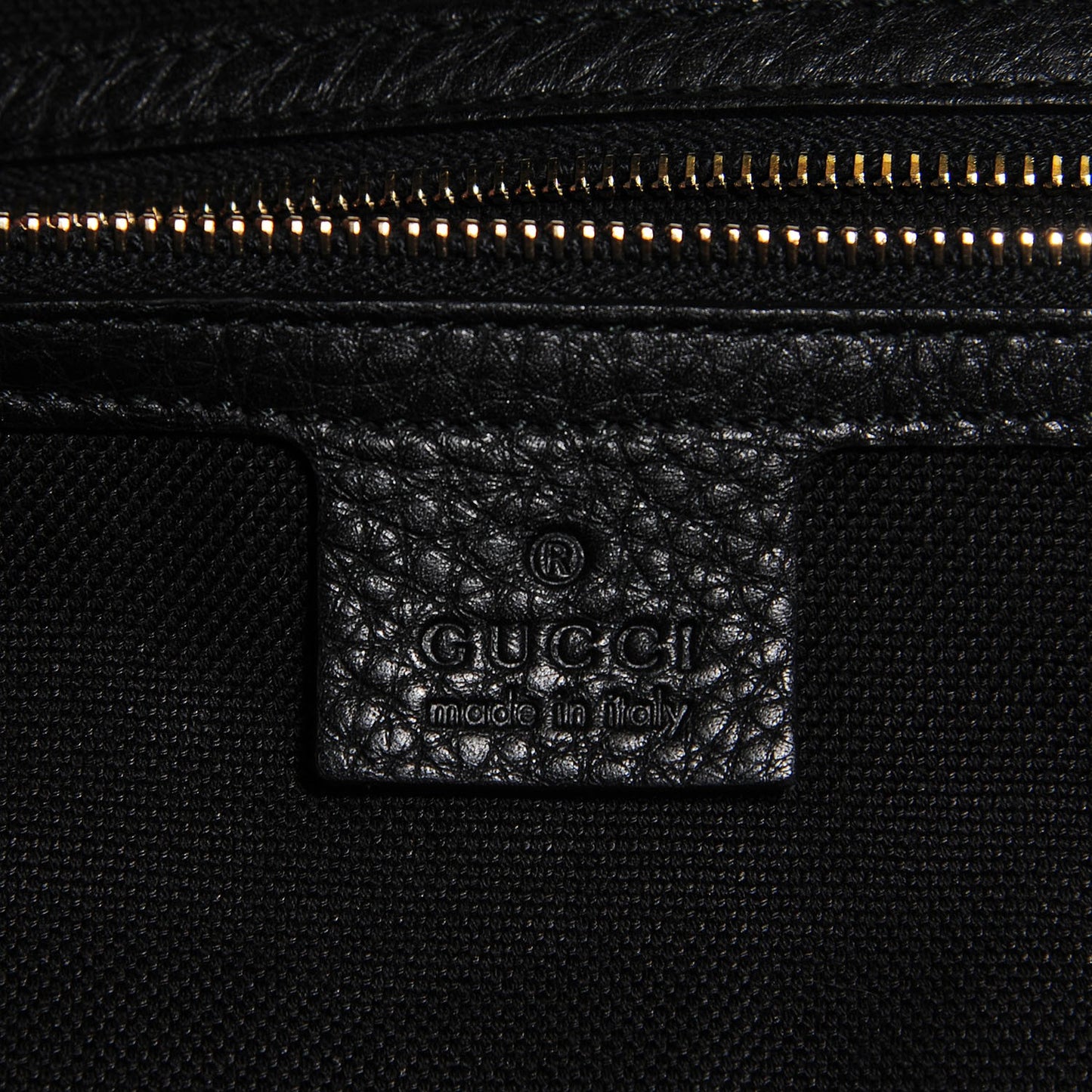 Calfskin Medium Emily Shoulder Bag Black