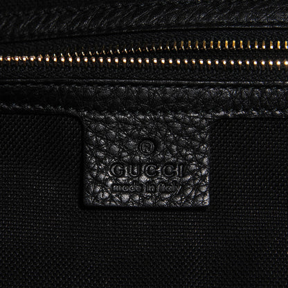 Gucci Calfskin Medium Emily Shoulder Bag Black 6 of 7