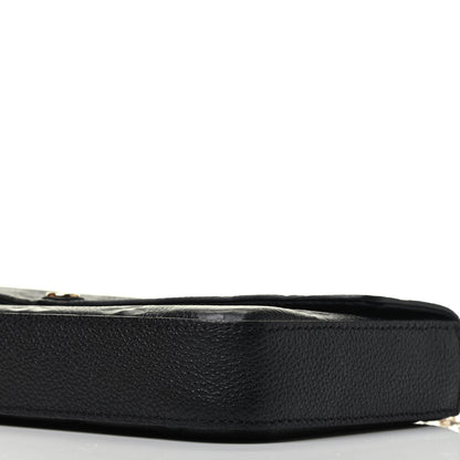 Louis Vuitton Empreinte Pochette Felicie Chain Wallet Black 10 of 11