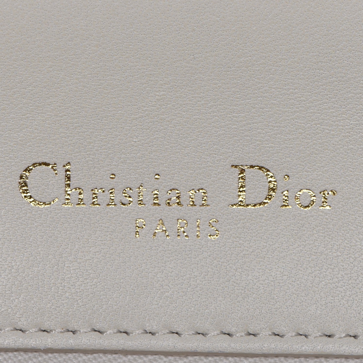 Christian Dior Lambskin Studded Medium Diorama Flap Bag Latte 8 of 24