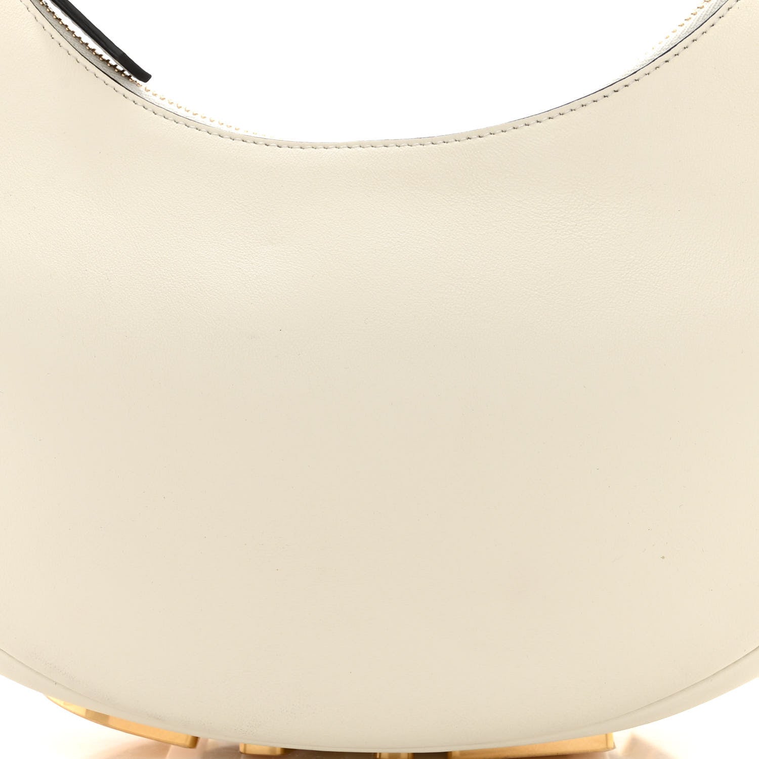 Fendi Vitello Grace Matte Small Fendigraphy Hobo Bag White Ice 8 of 10