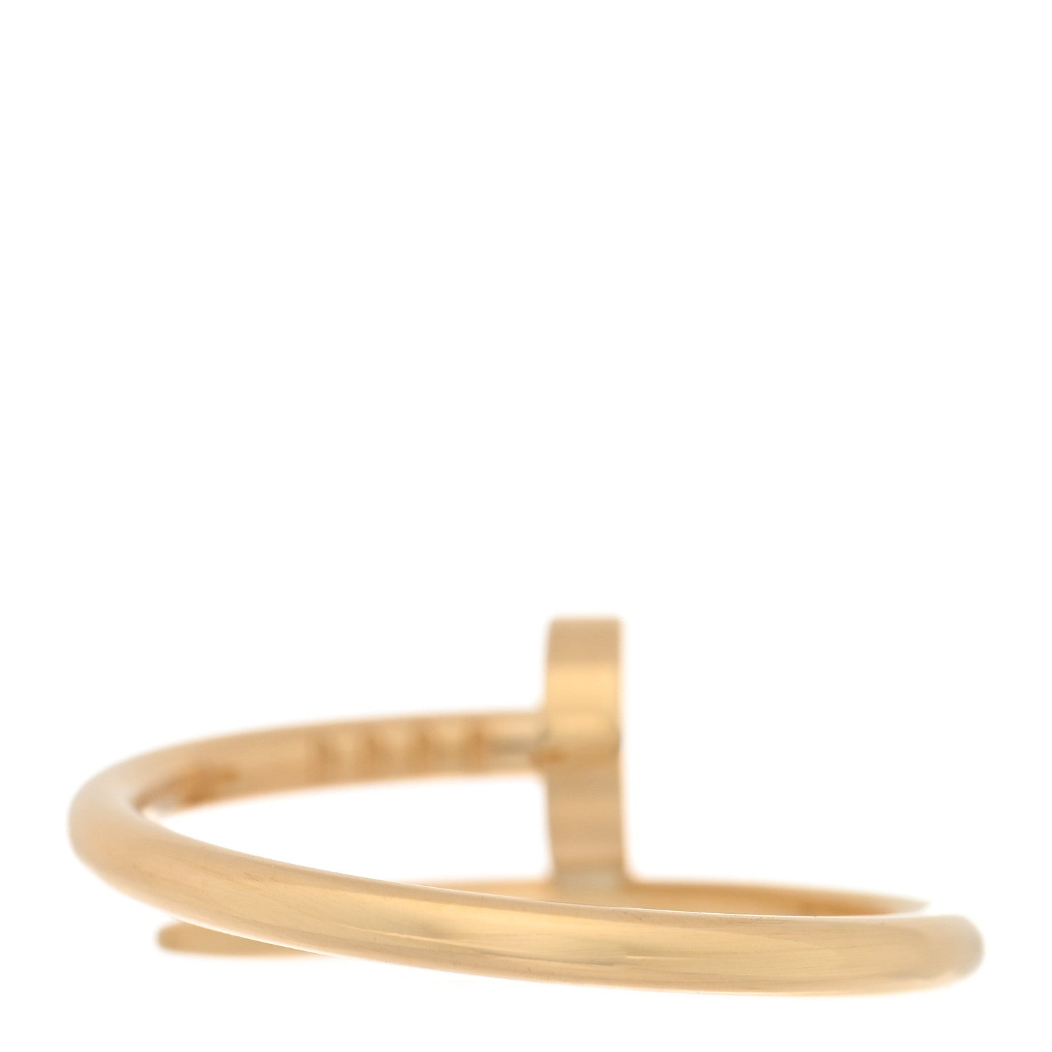 Cartier 18K Yellow Gold Small Juste Un Clou Ring 51 5.75 3 of 5