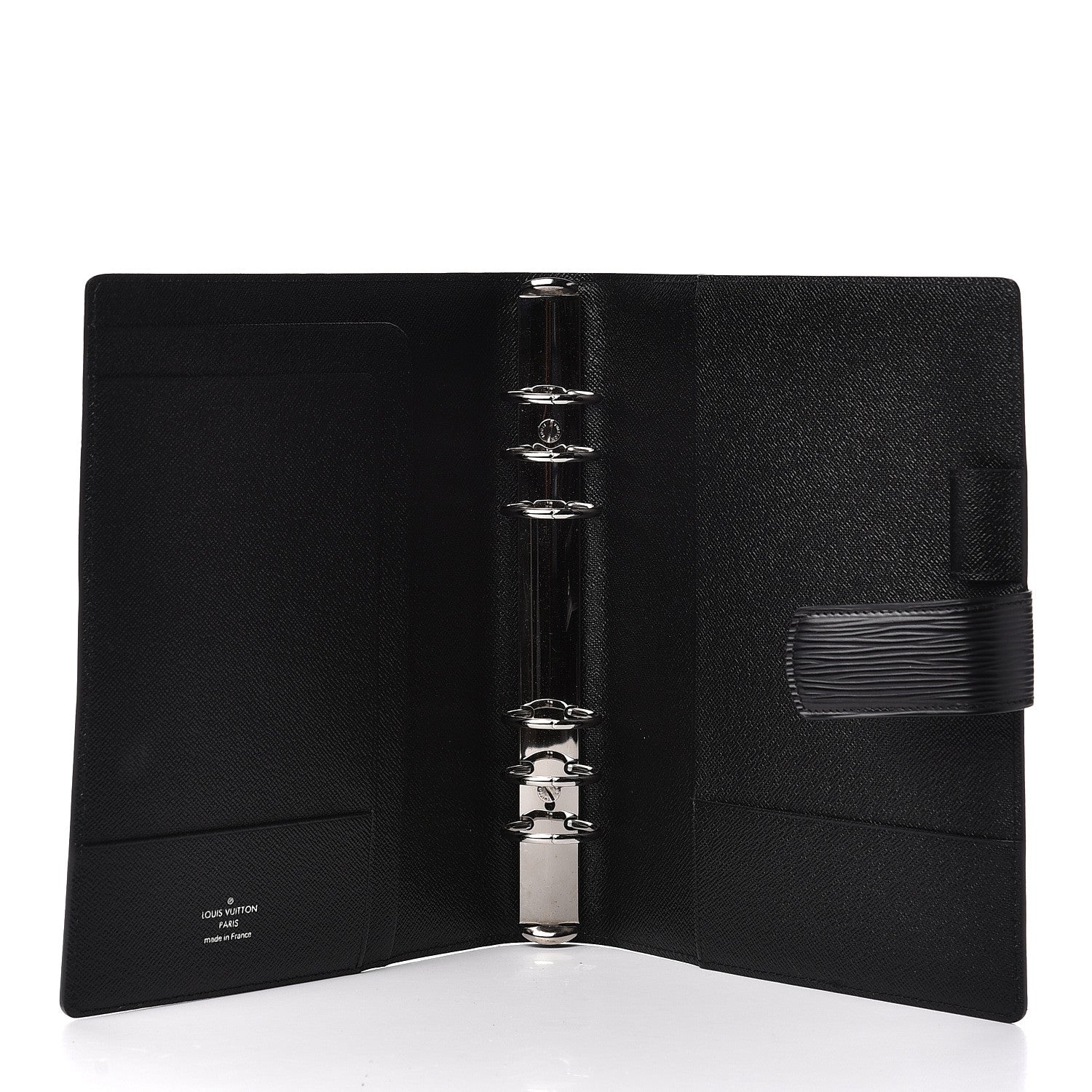 Louis Vuitton Epi Large Ring Agenda Black 4 of 10