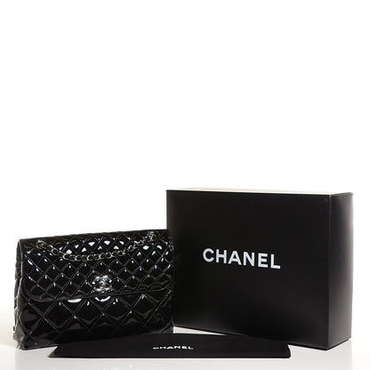 Chanel Vinyl Quilted In the Business Flap Bag Black 9 of 9