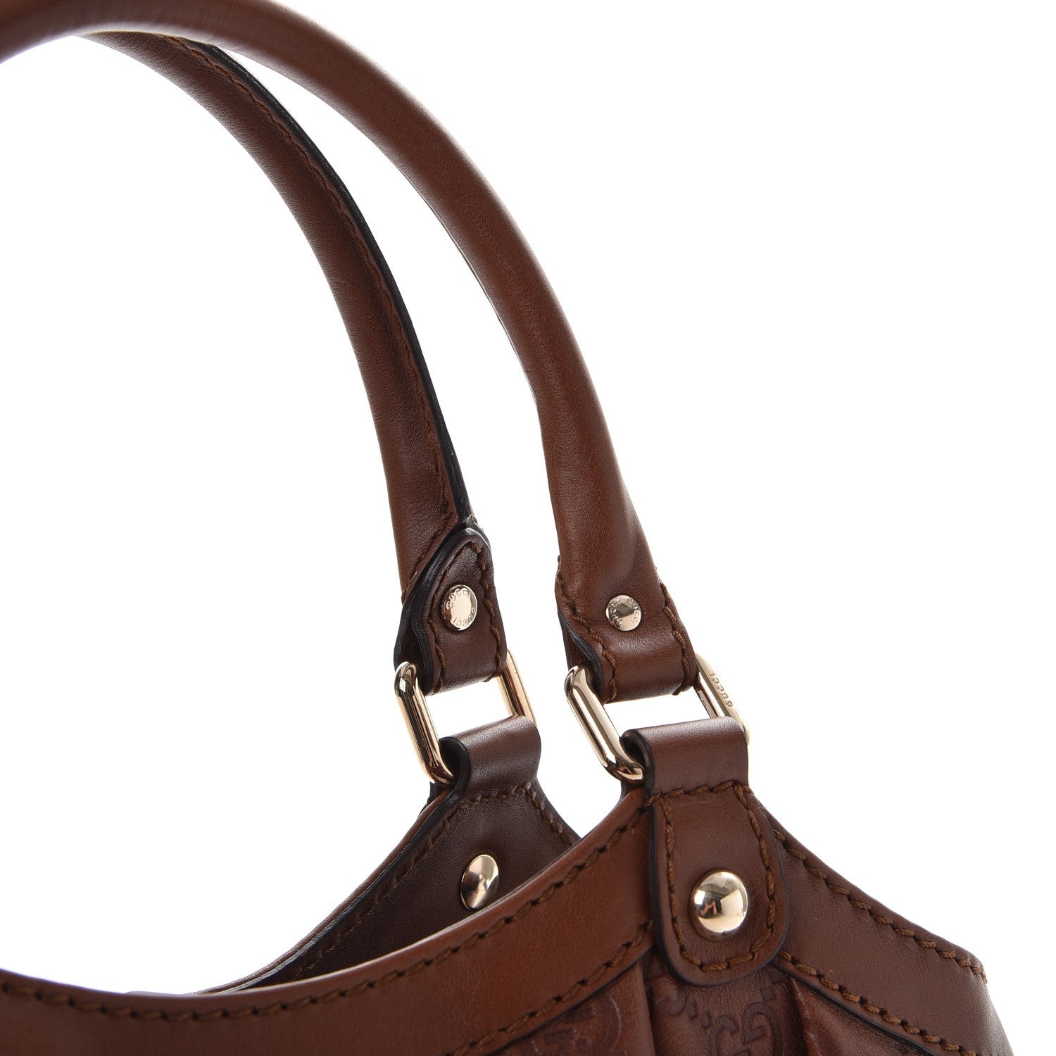 Gucci Guccissima Medium Sukey Tote Brown 8 of 10