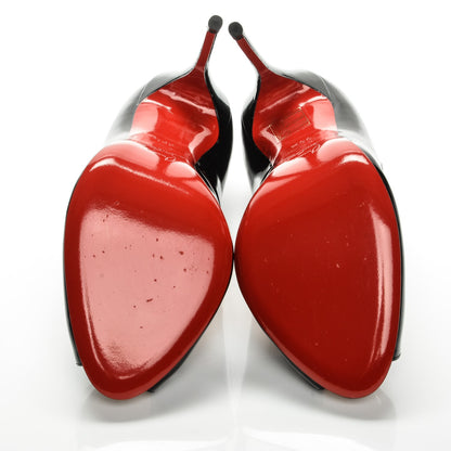 Christian Louboutin Patent Youpi 120 Pumps 35.5 Black 5 of 9