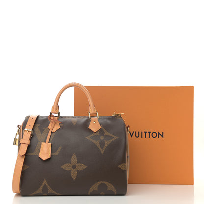 Louis Vuitton Reverse Monogram Giant Speedy Bandouliere 30 13 of 13