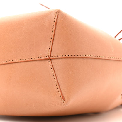 Mansur Gavriel Vegetable Tanned Calfskin Mini Bucket Bag Camello Rosa 9 of 10