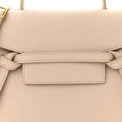 Celine Grained Calfskin Nano Belt Bag Powder 8 of 18