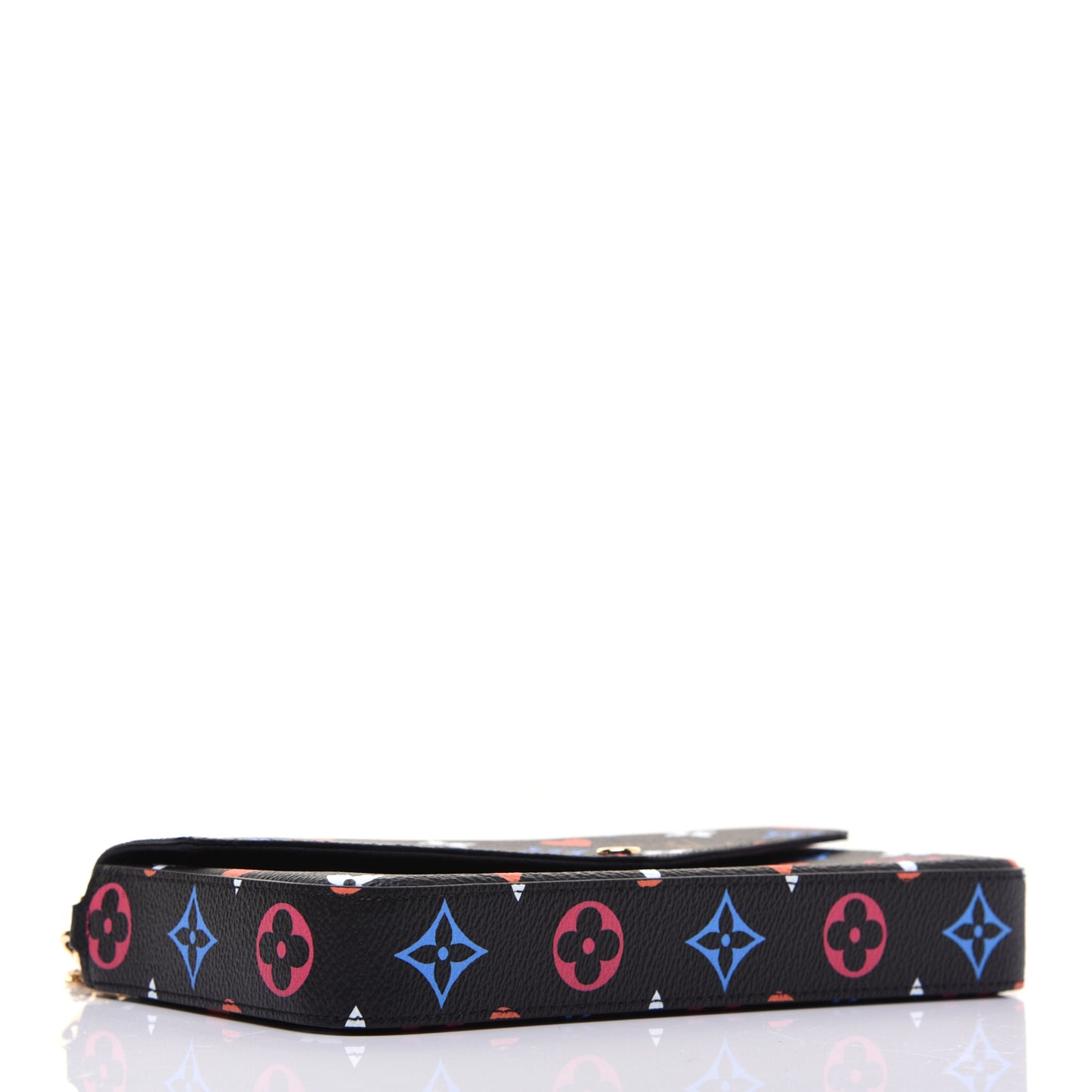 Game On Felicie Chain Wallet Black