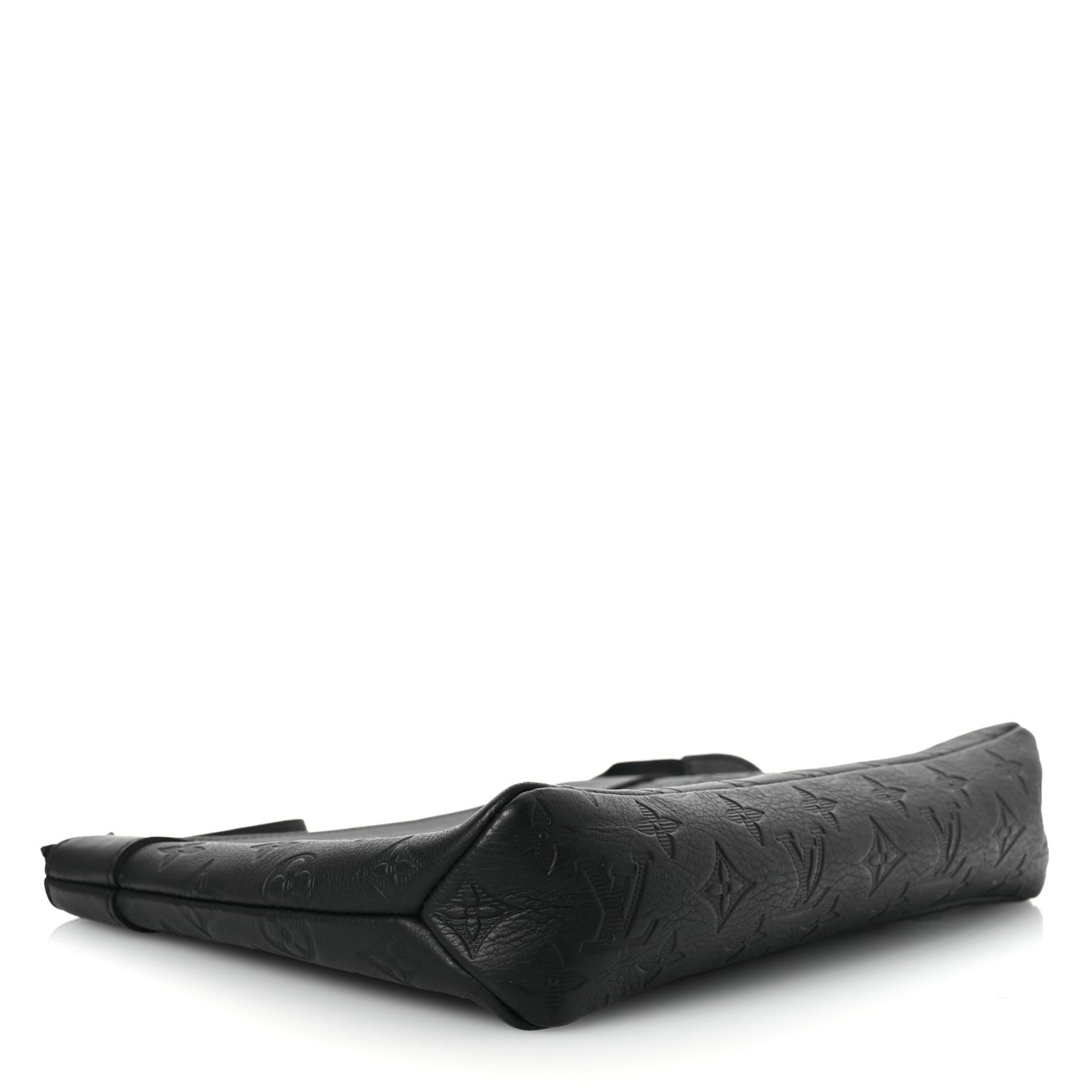 Shadow Calfskin Monogram Pochette Voyage Souple Black