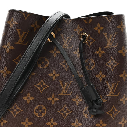 Louis Vuitton Monogram Neonoe MM Black 7 of 9