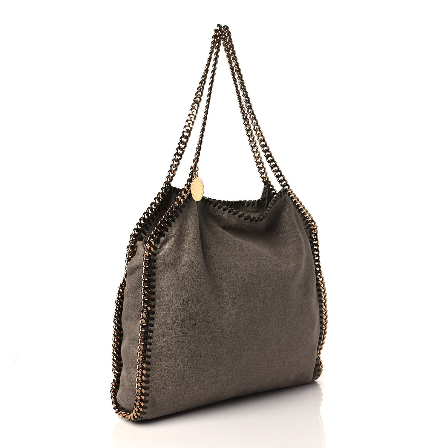 Stella McCartney Shaggy Deer Small Falabella Tote Redwood 3 of 10