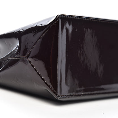 Louis Vuitton Vernis Wilshire PM Amarante 7 of 10
