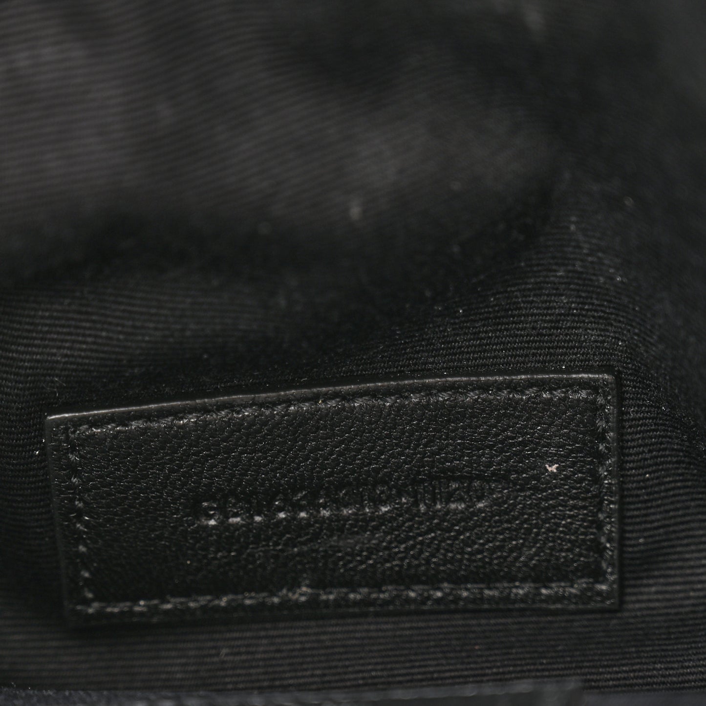 Grain De Poudre Chevron Monogram Large Bill Pouch Senape Yellow