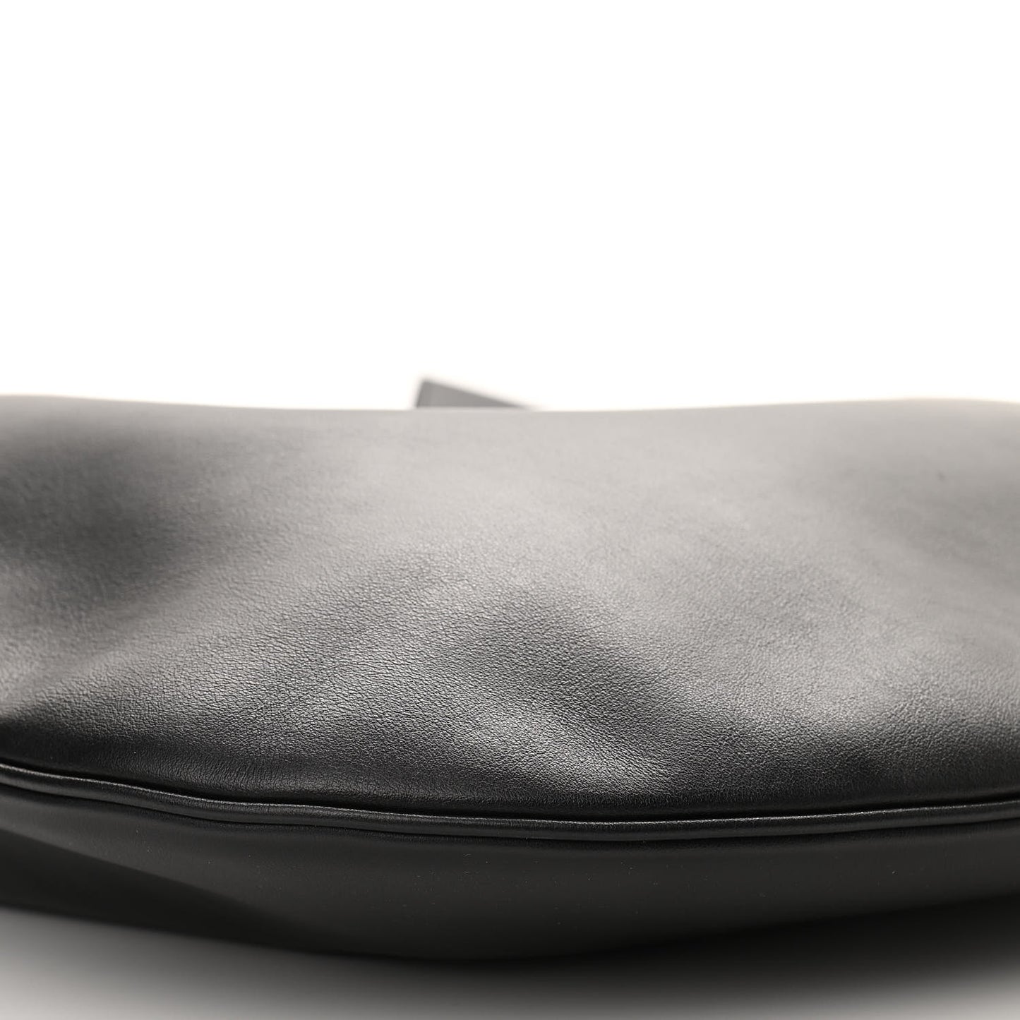 Calfskin Infinity Hobo Bag Black