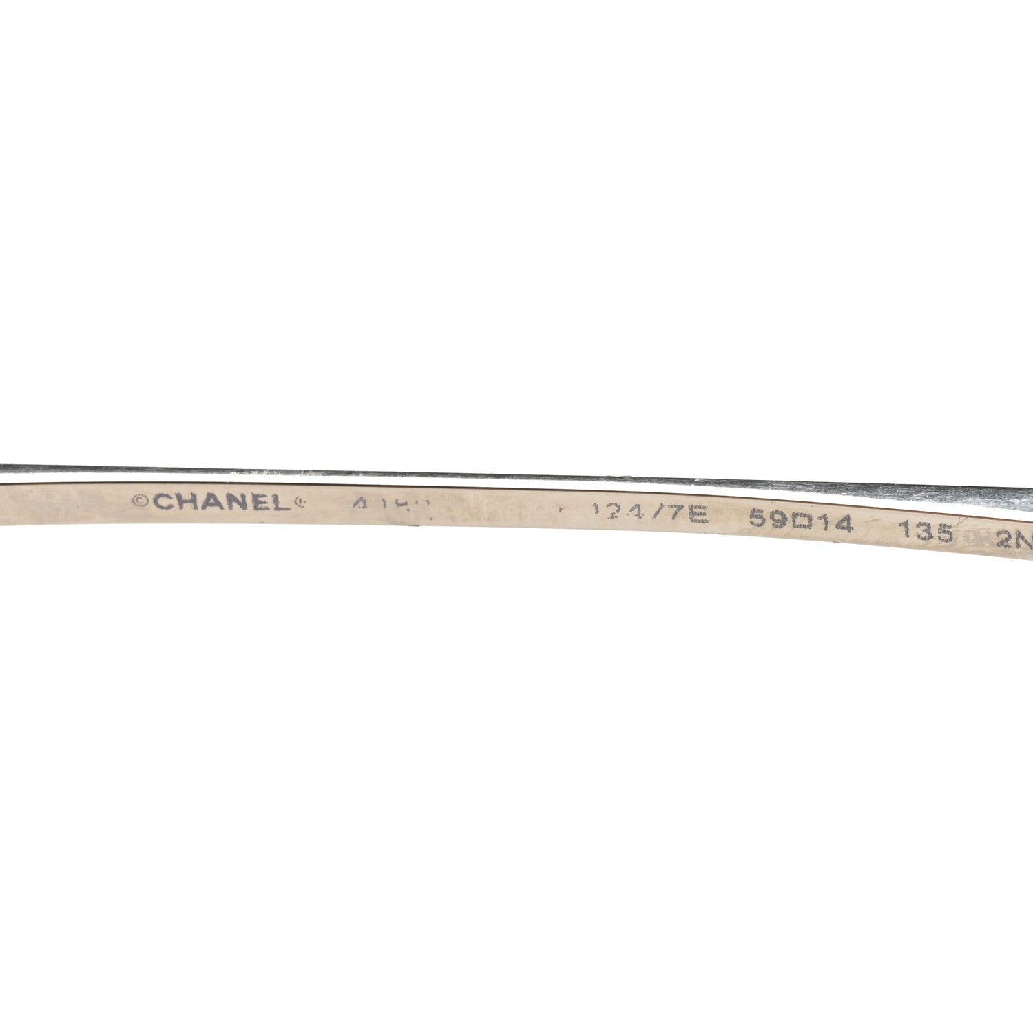 Chanel Metal Aviator CC Sunglasses Pink 7 of 10