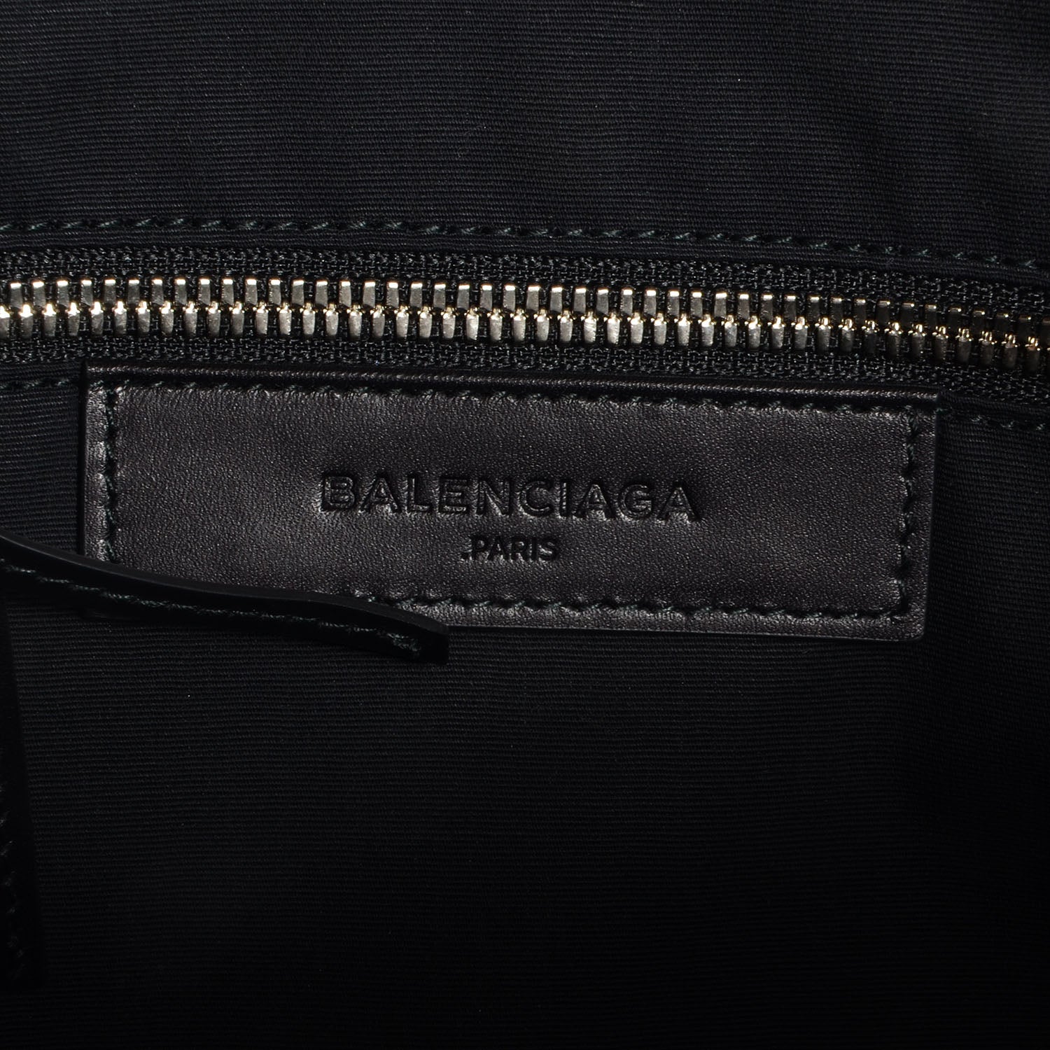Balenciaga Calfskin Karung S Padlock Nude Work Black Electric Blue 7 of 9