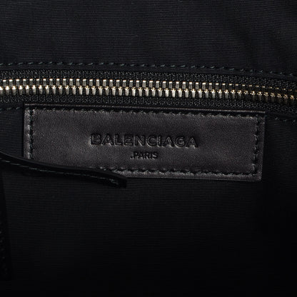 Balenciaga Calfskin Karung S Padlock Nude Work Black Electric Blue 7 of 9