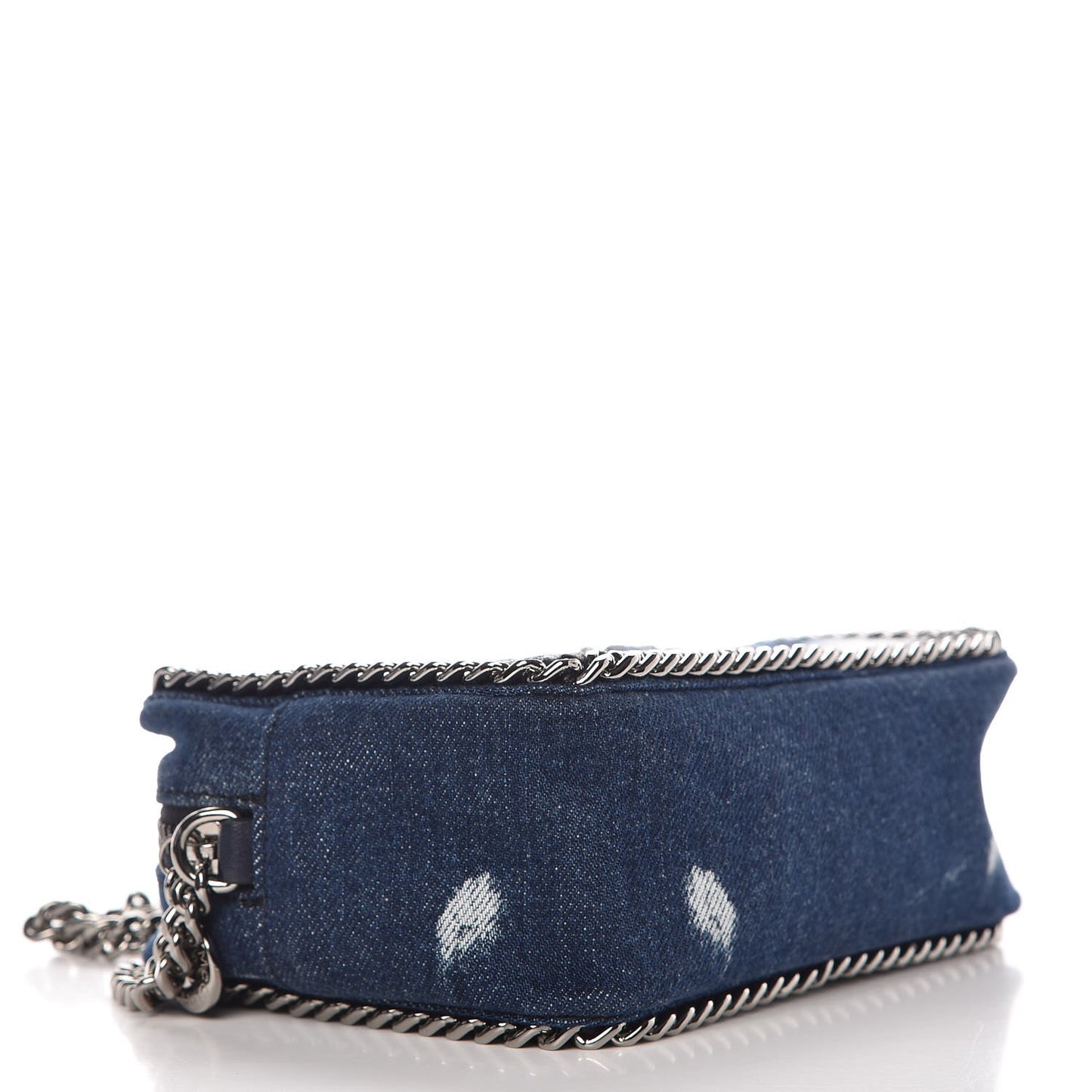 Denim Love Falabella Crossbody Camera Bag Blue