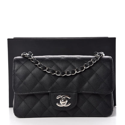Chanel Caviar Quilted Mini Rectangular Flap Black 10 of 10