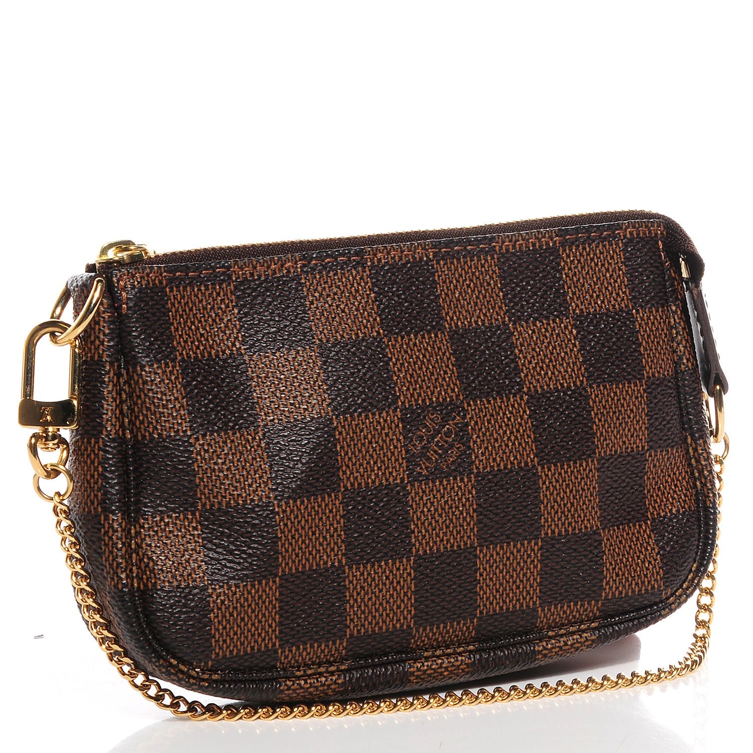 Louis Vuitton Damier Ebene Mini Pochette Accessories 4 of 7